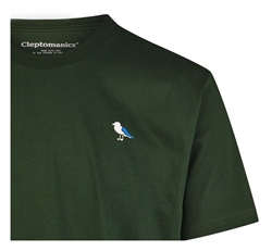 Cleptomanicx Basic Tee Embro Gull